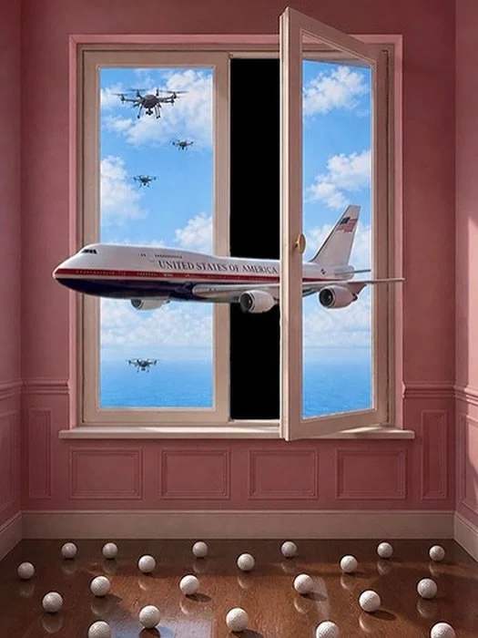 HIGH MAINTENANCE: All Aboard

&ldquo;You can do two things: You can low key it or you can show it.&rdquo; President DJT

If you&rsquo;ve got it, flaunt it. The grift that keeps on giving&hellip;.

As for legal, ethical, national security and constitu