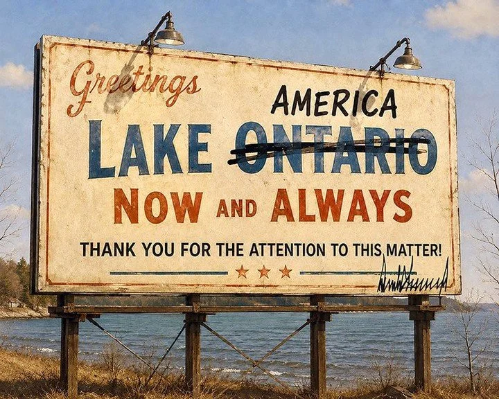 O CANADA
Glorious and Free!

&ldquo;What's in a name?&rdquo; William Shakespeare

No Boundaries: At a Loss.
Amidst an escalating economic conflict&mdash; Donald Trump opened a new front in his war on etymology, geography, history and creditability&md