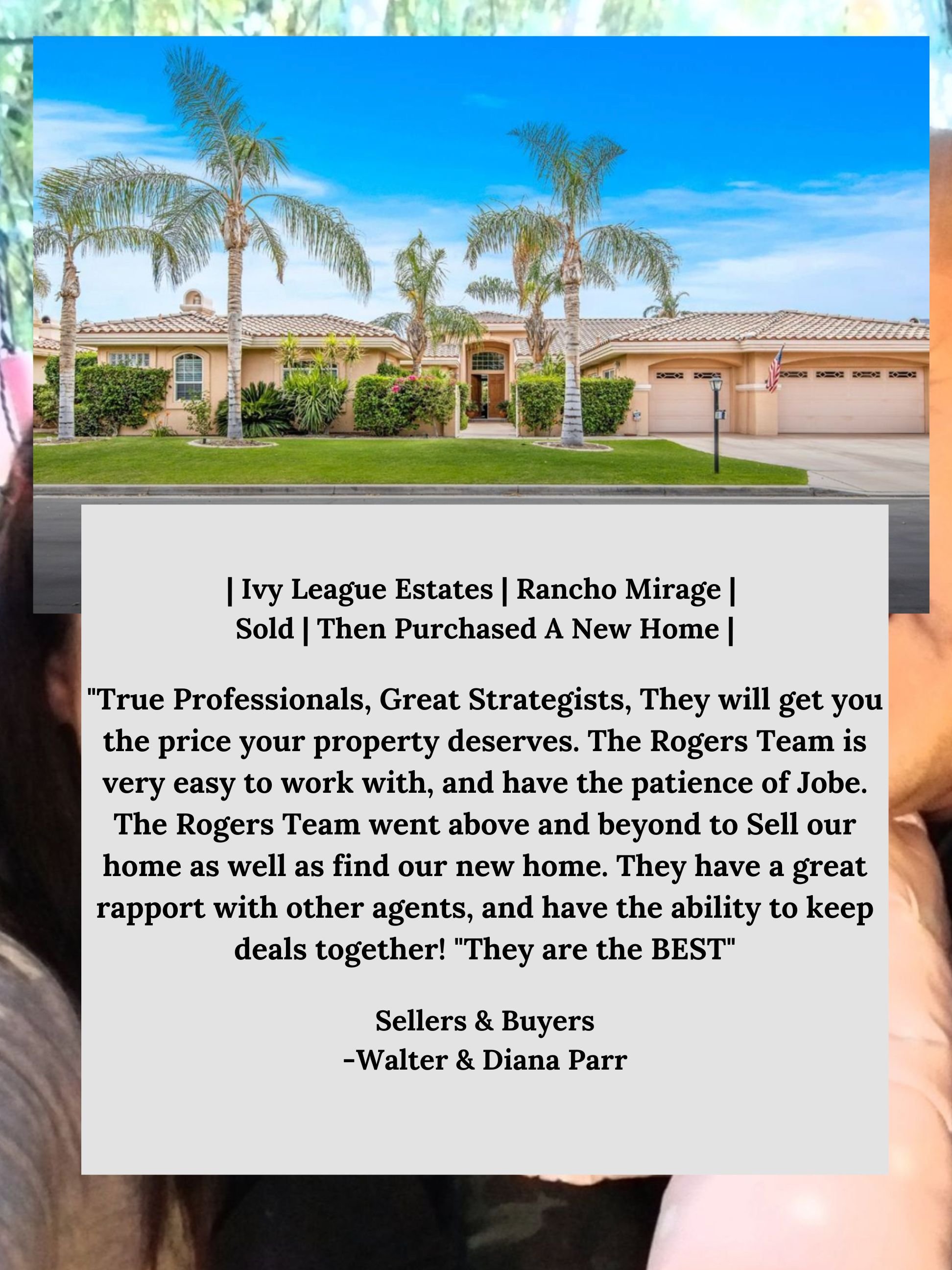 Copy of Copy of Rancho Mi - Sold for $259,000 We recently bought the home we had been renting for two years and made the transition from renters to homeowners! The Rogers Team represented us as the buyers in the tran.jpg