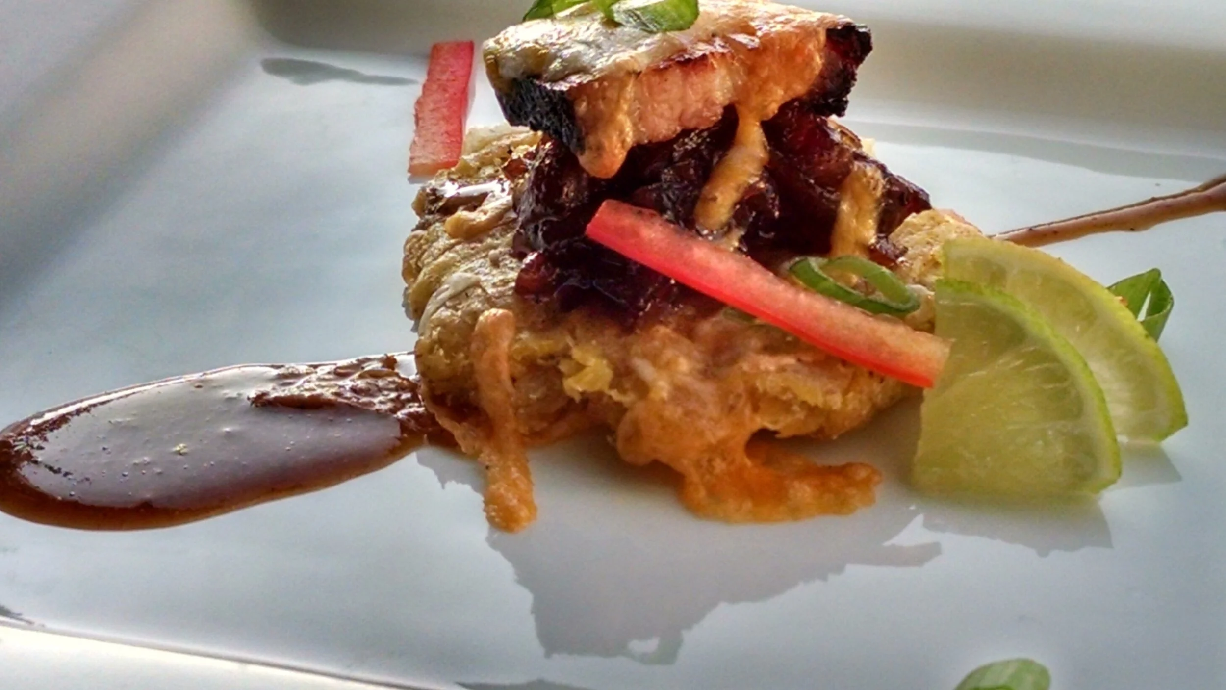 Photo courtesy of MIC Food® Recipe courtesy of Michael Staie- Corporate Chef, Sysco Southeast LLC (Use of TIO JORGE® Hawaiian Tostones)