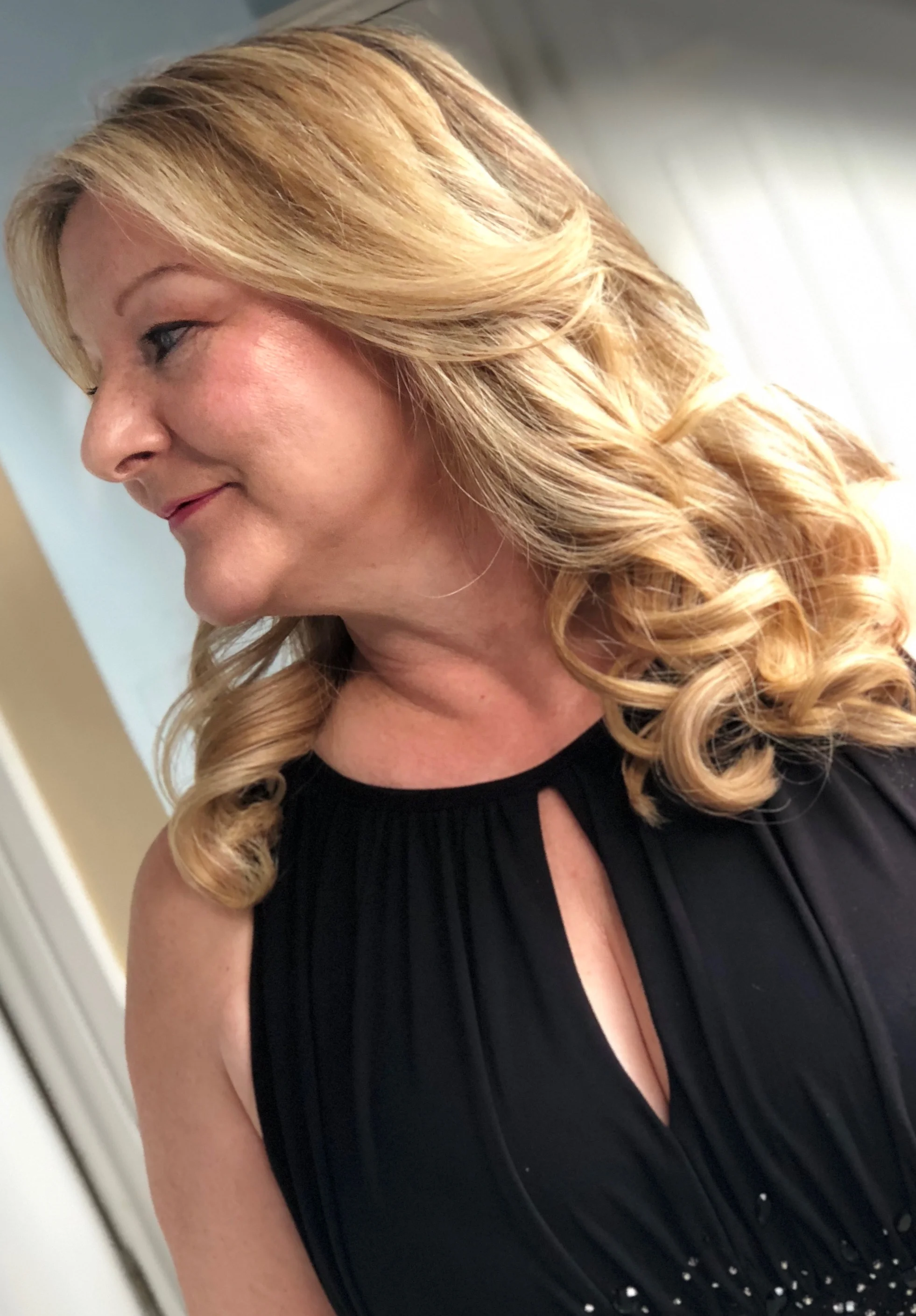 Special event makeup and hair
