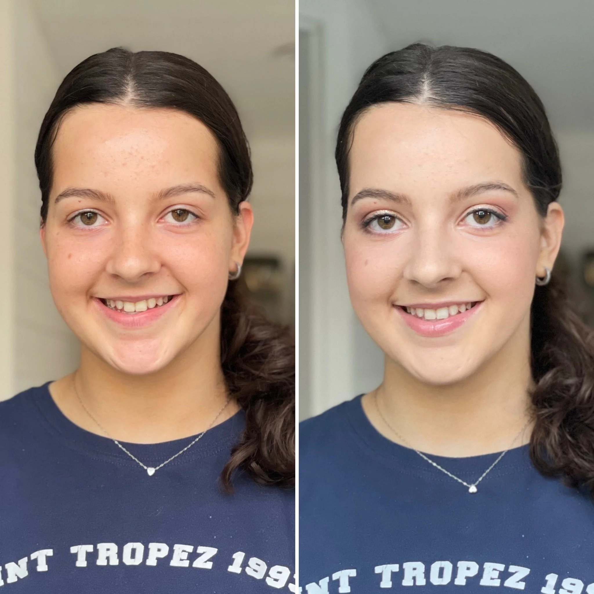 Prom makeup trial