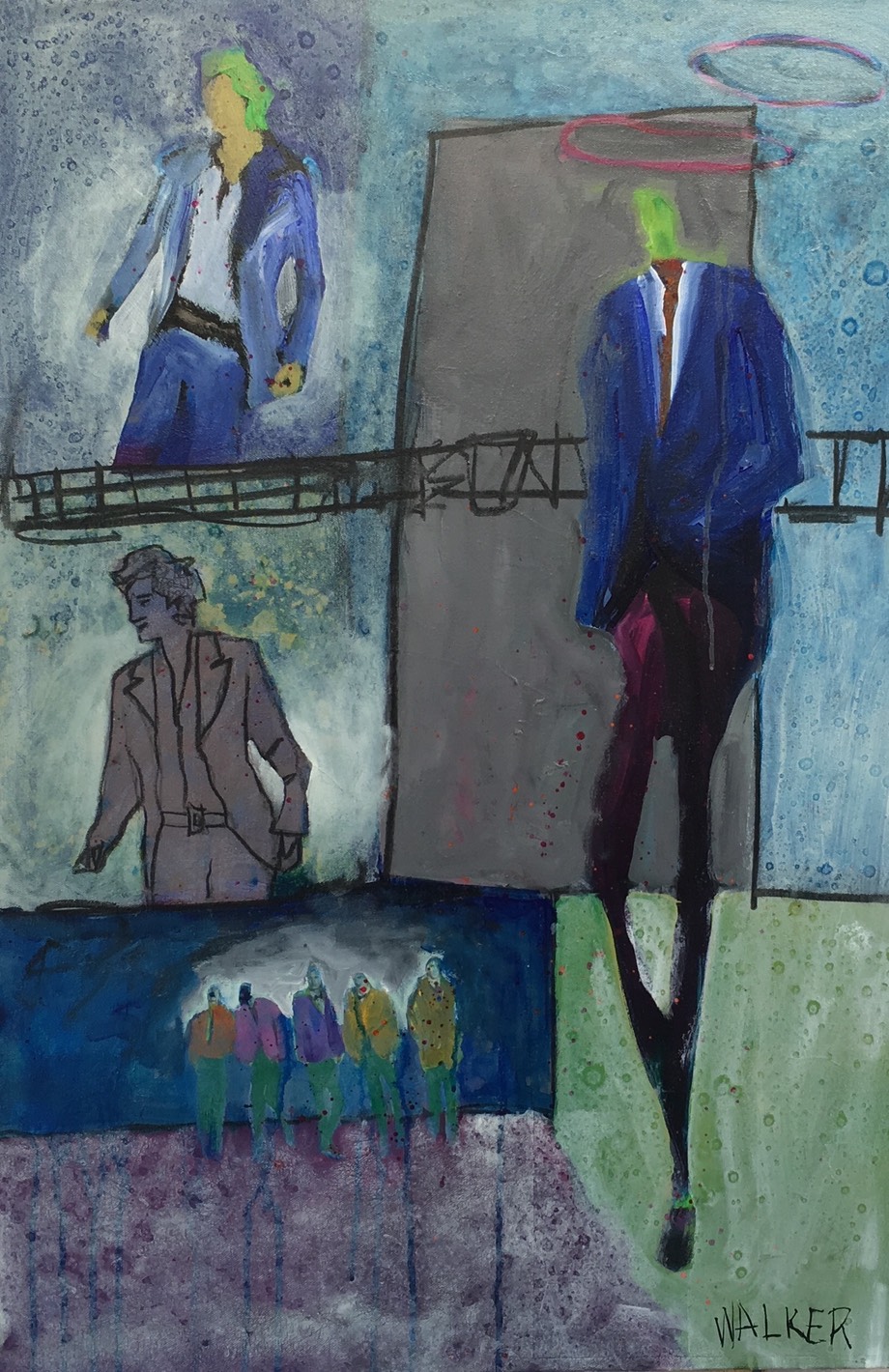 Men in Blue
