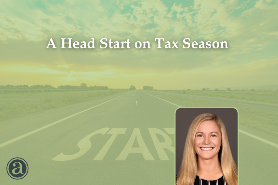 A Head Start on Tax Season
