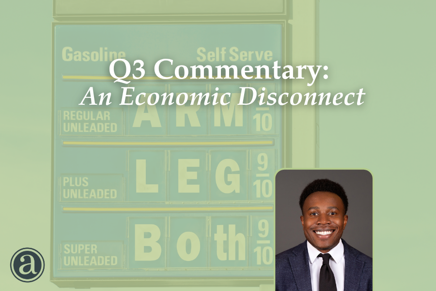 Q3 Commentary: An Economic Disconnect 