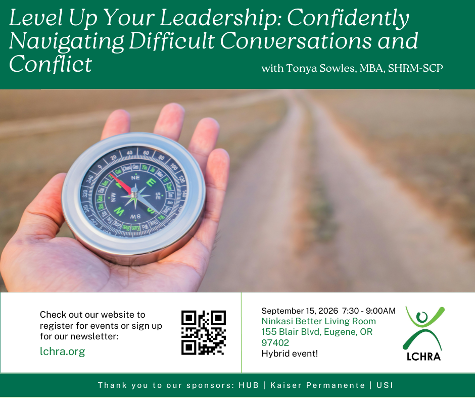 [MEETING] Level Up Your Leadership: Confidently Navigating Difficult Conversations and Conflict
