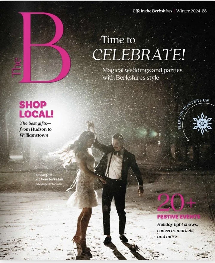 Hadley + Zack Wedding Day has been published! Thank you, @theb.berkshires, for the feature. @bennystinson127 Thank you for having me. It was a pleasure working with you.

 The Team:
 @ventforthall
 @mezze_events
 @magdalena_events
 @forgedinthenorth 