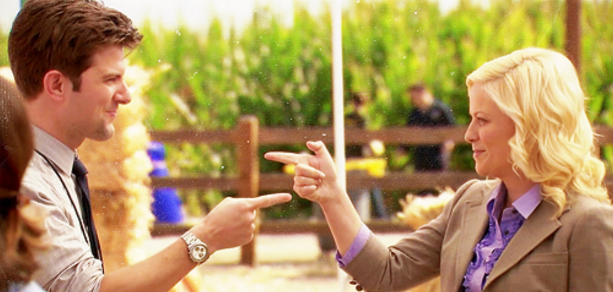 Ben and Leslie Have a Secret Handshake. So should you. | Photo Credit: Fair USe