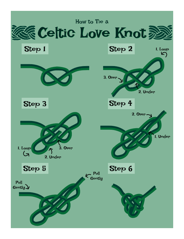 15 Minute Mini-Date: Learn to Tie a Celtic Love Knot — Make a Date of It