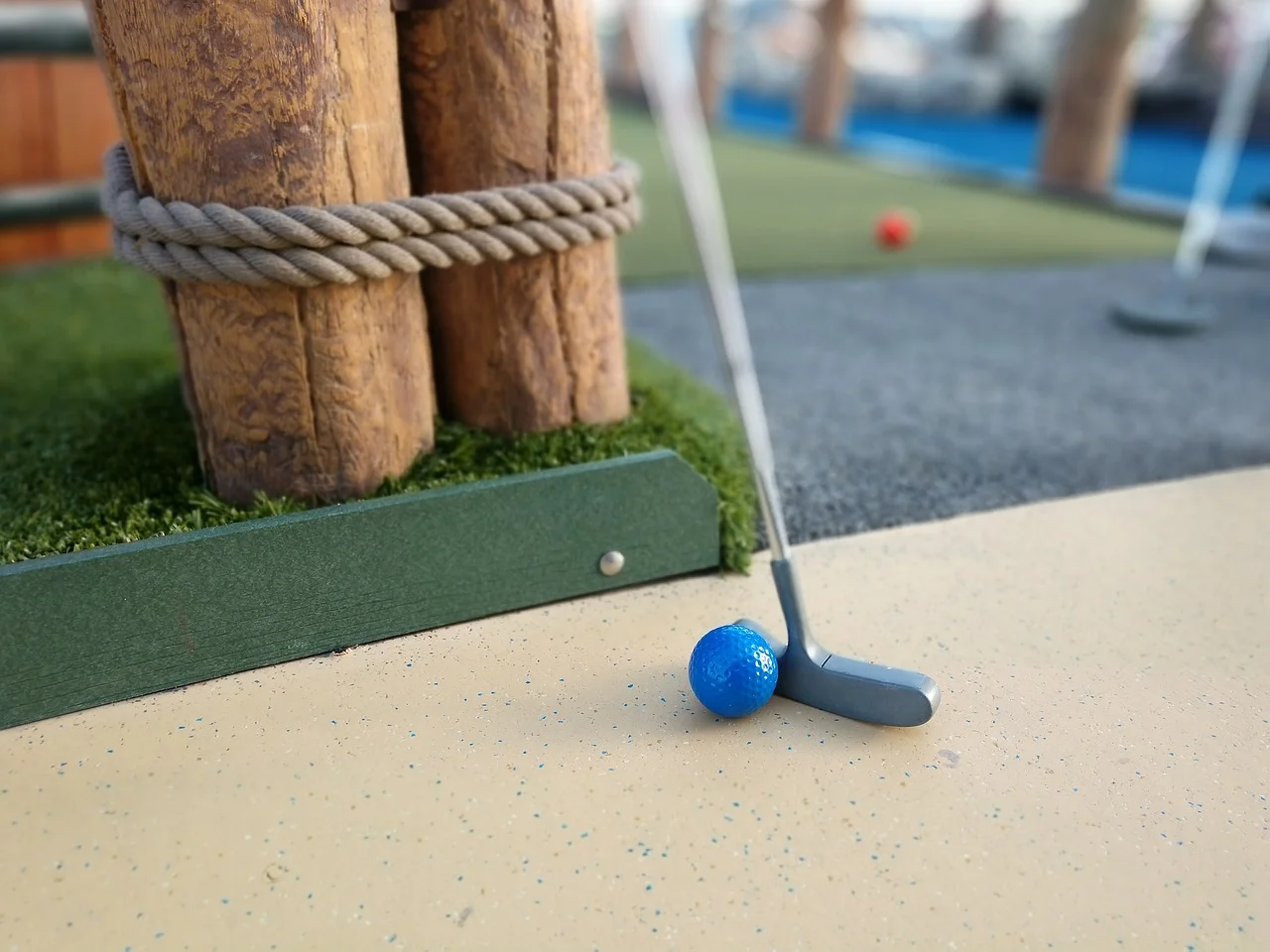Mini Golf can be fun and goofy while also giving you the chance to get to know each other better.