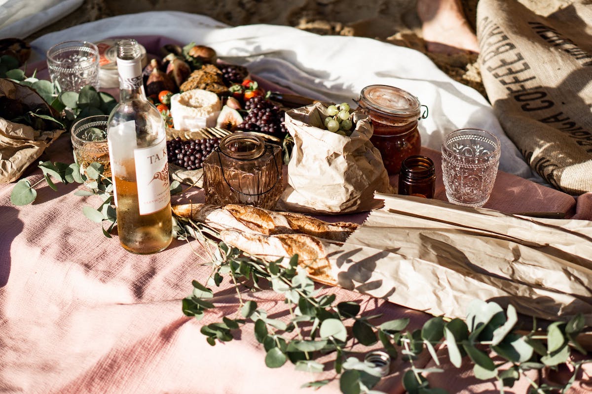 Finger foods that are easy grab and eat make great options on a picnic.