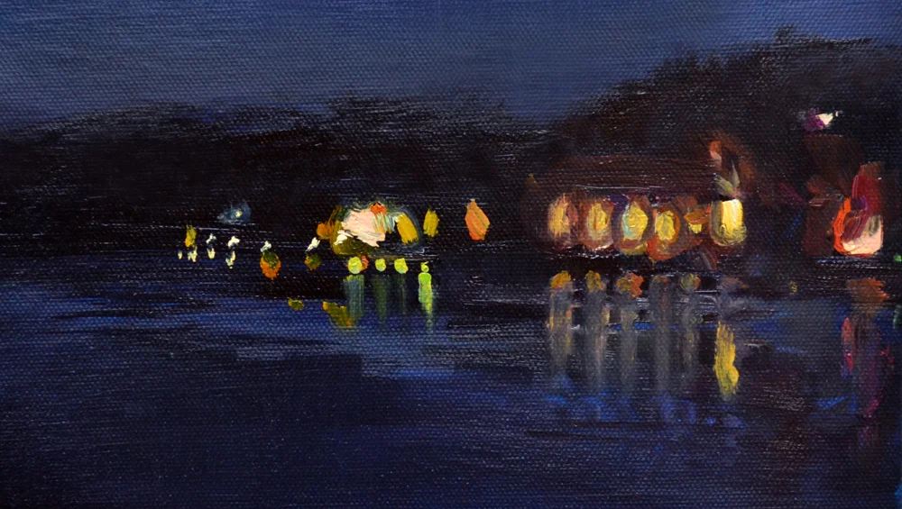 From the Left Bank (detail)