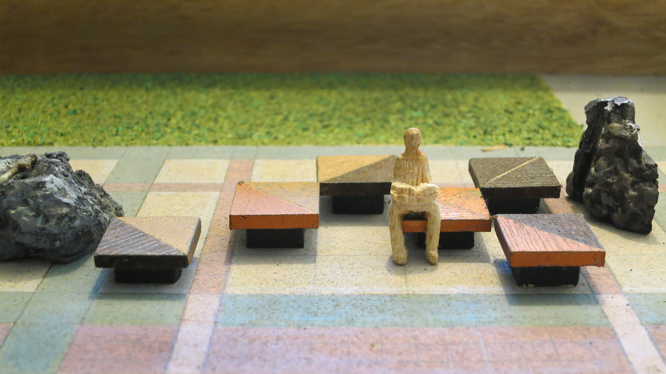 Proposal model by Kinji Akagawa for Enjoyment of Nature, 1992