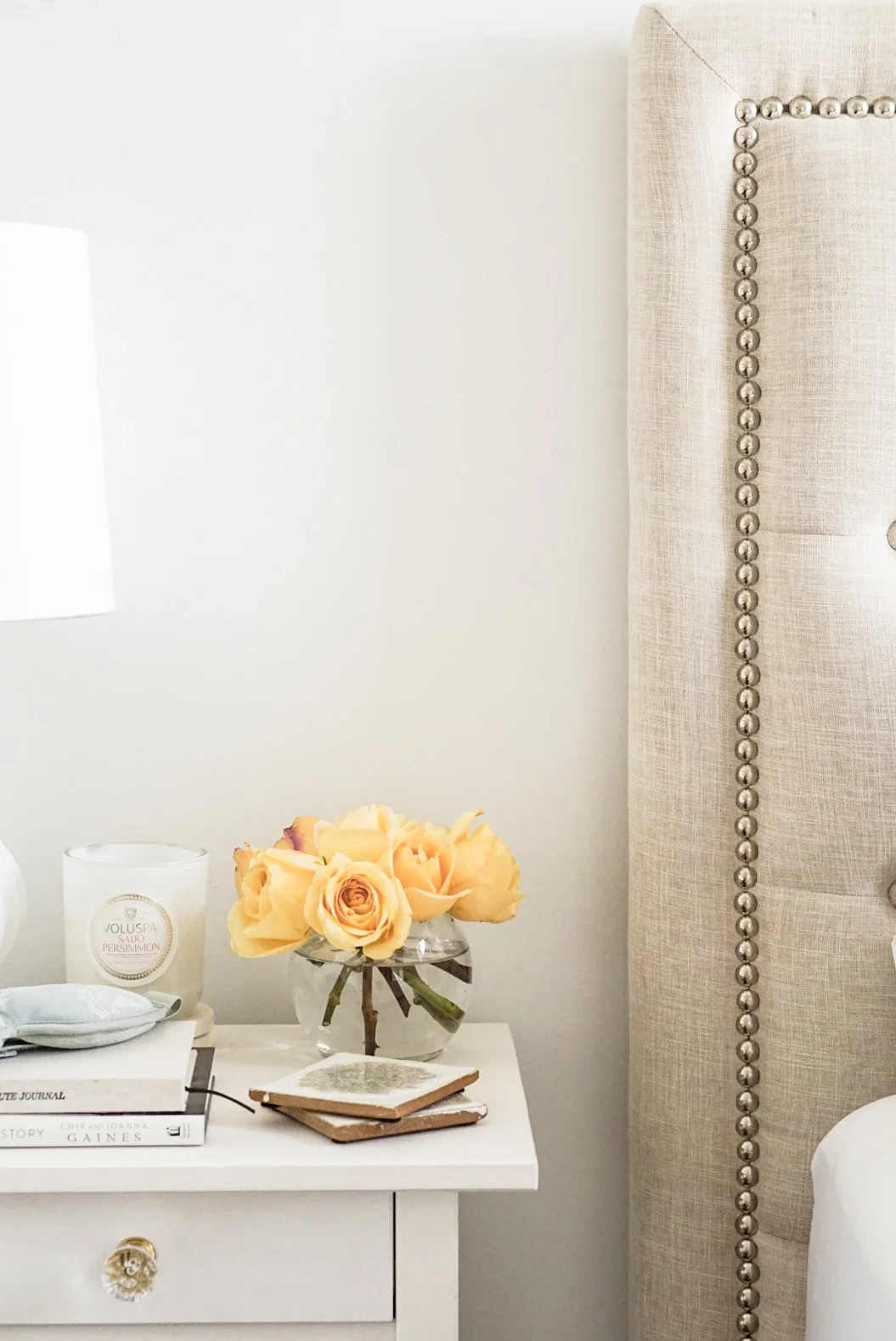 How to Style a Nightstand