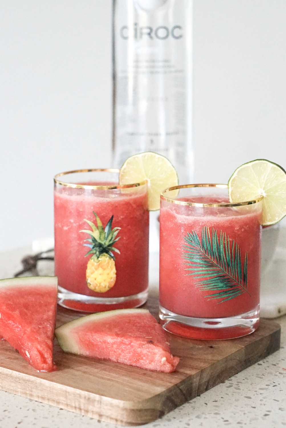 Coconut Watermelon Cocktails