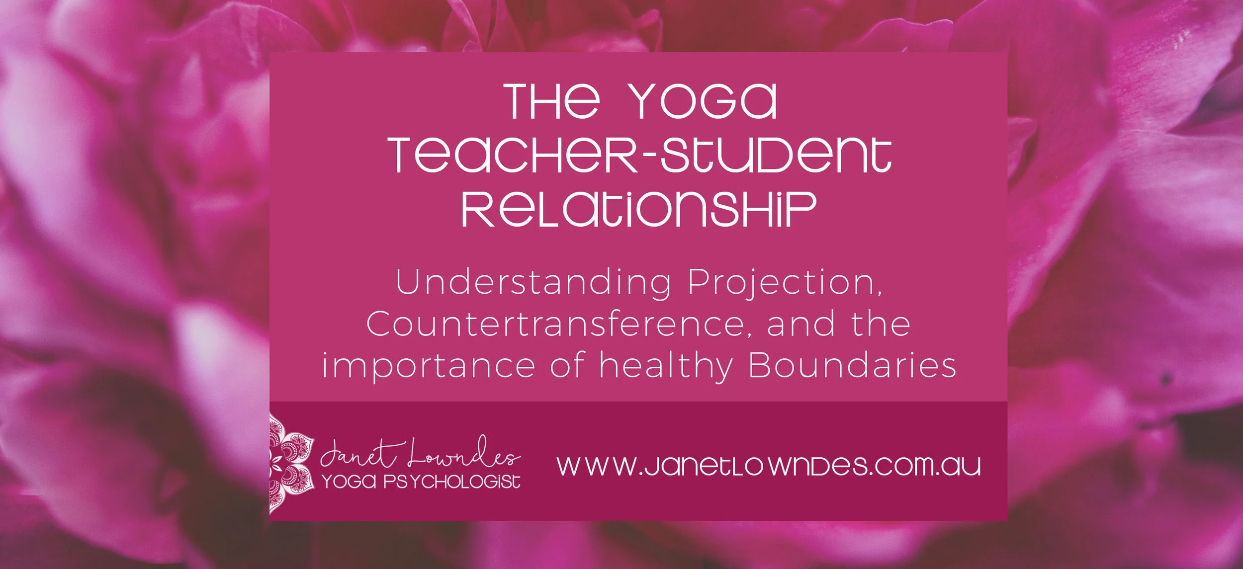 Yoga Teacher Webinar