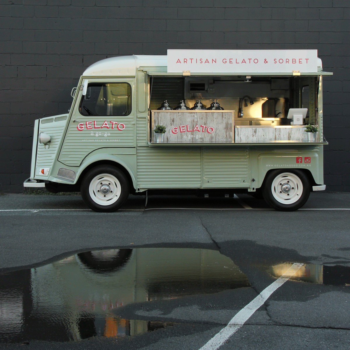 Mr Whippy Ice Cream Van — Gelato 