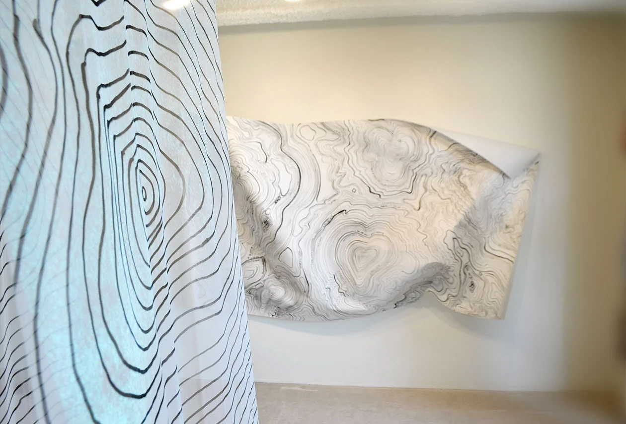 interaction becomes experience as viewers move through the exhibit