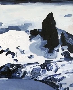 Black Tusk, 2011, acrylic on canvas