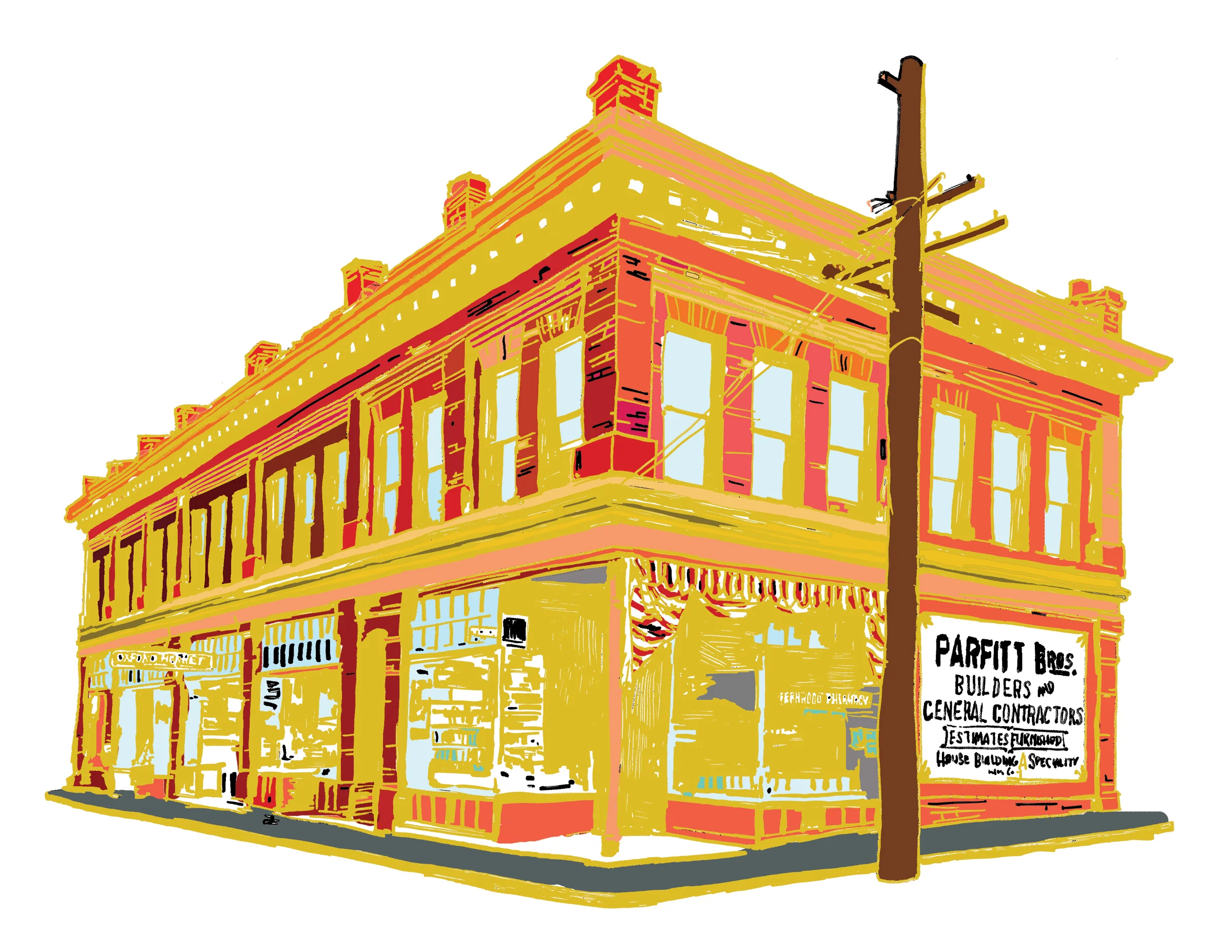 Cornerstone Building, illustration