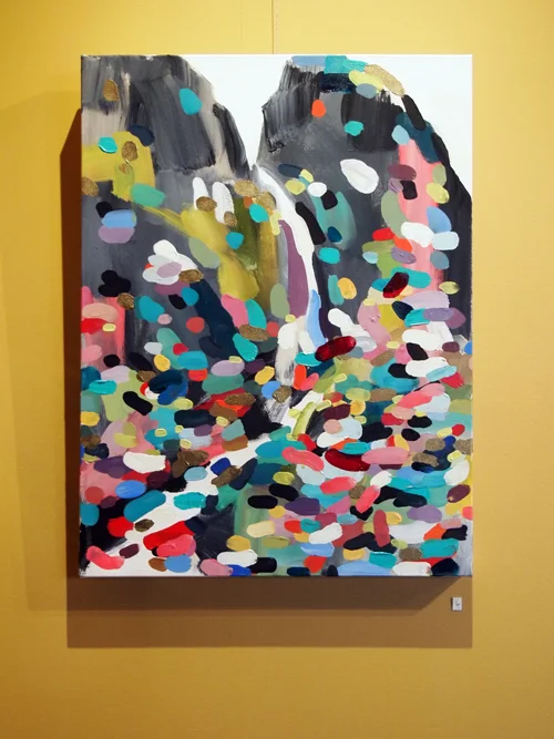 Waterfall, 2011, acrylic on canvas