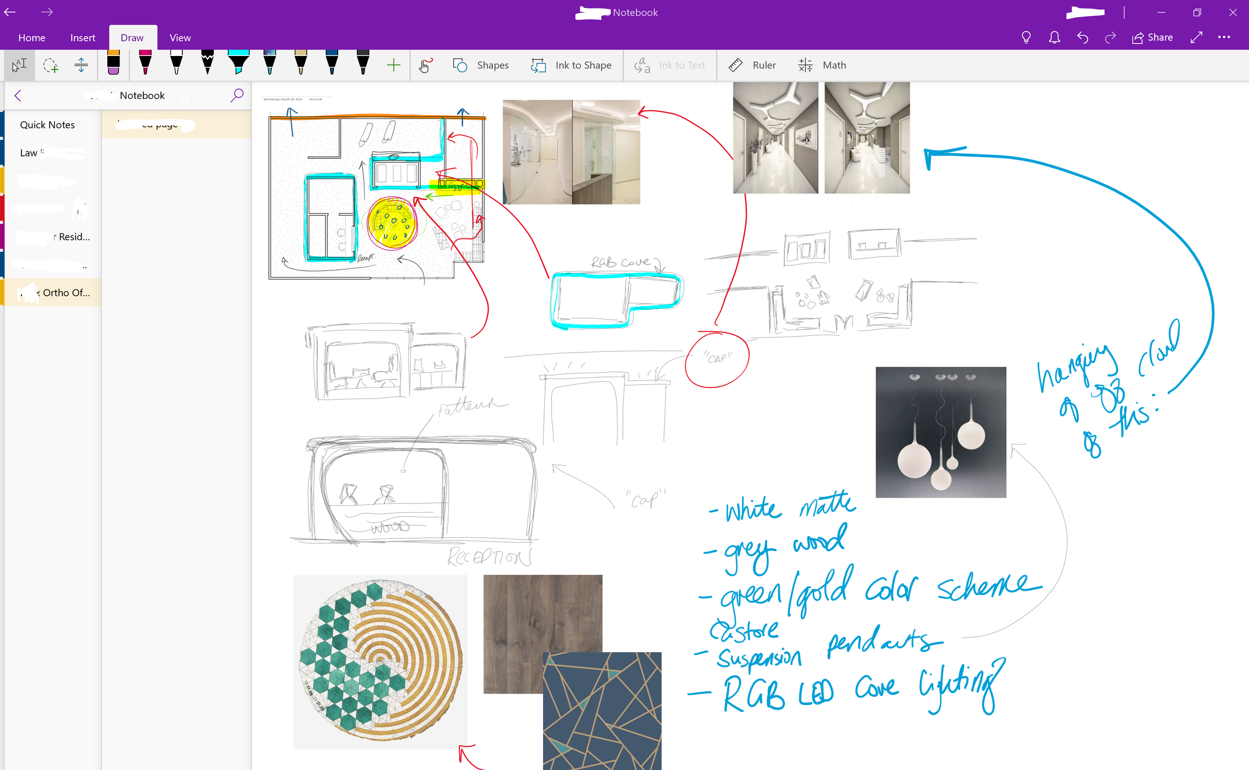From Thought to Paper — DOVETAIL interior design | lexington, ky