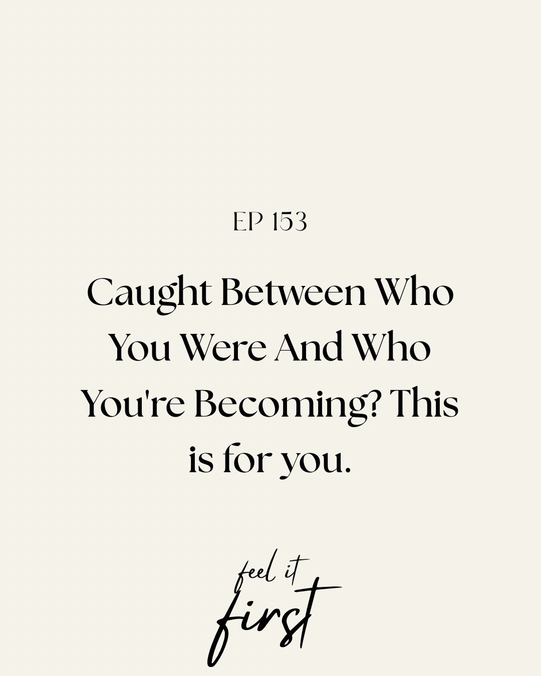 Theres a weird disorientation that comes from looking around at your life, at the standards you used to hold, the version of yourself you used to be, the things that used to matter, and realising they just do not quite fit anymore.

You have just qui