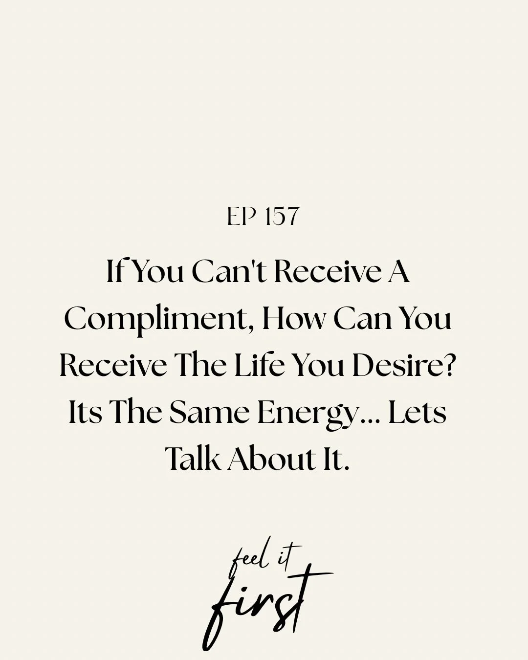 You are so good at giving.

Showing up, contributing, holding things together, making sure everyone around you is taken care of. It feels natural. Easy. Safe.

But receiving? That is a different thing entirely. And I get it, I&rsquo;ve been there.

I