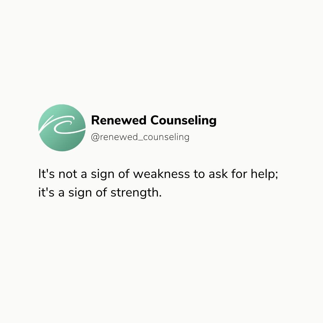 Your mental health matters. It's not a sign of weakness to ask for help; it's a sign of strength and self-awareness.🤍

#christiancounseling #renewedcounseling #christiancounselor #melbournecounseling #virtualchristiancounseling #mentalhealthmatters 