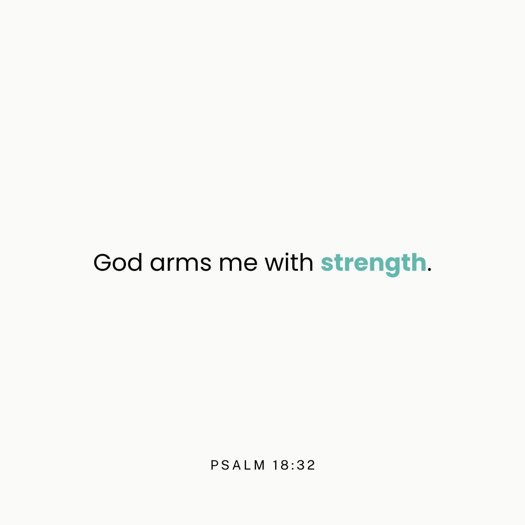&quot;God arms me with strength, and He makes my way perfect.&quot; - Psalm 18:32 NLT

#christiancounseling #renewedcounseling #christiancounselor #melbournecounseling #virtualchristiancounseling #mentalhealthmatters #counselingmatters #mentalhealthn
