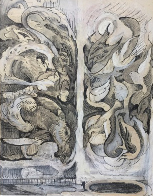 Front/Affront, 9.5"x7"