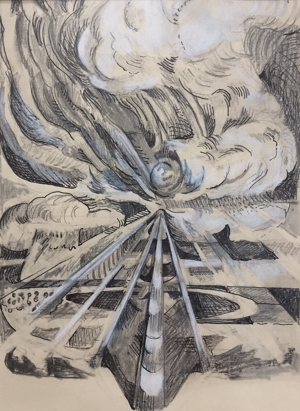 Sweep, 9"x7"