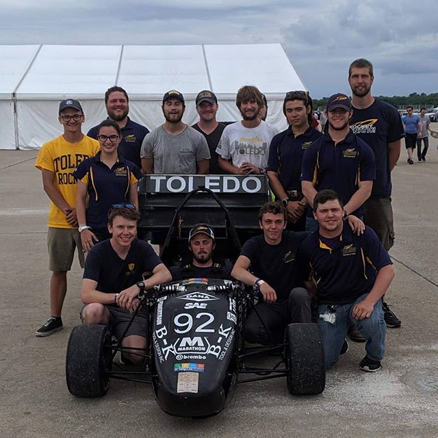 FSAE Lincoln competition is complete!  We finished in the top half of the teams and had a great time with all of the teams who attended.  We'll see you again at the Pittsburgh Shootout Autocross event hosted by @pittfsae on July 6th!
&bull;
&bull;
&b