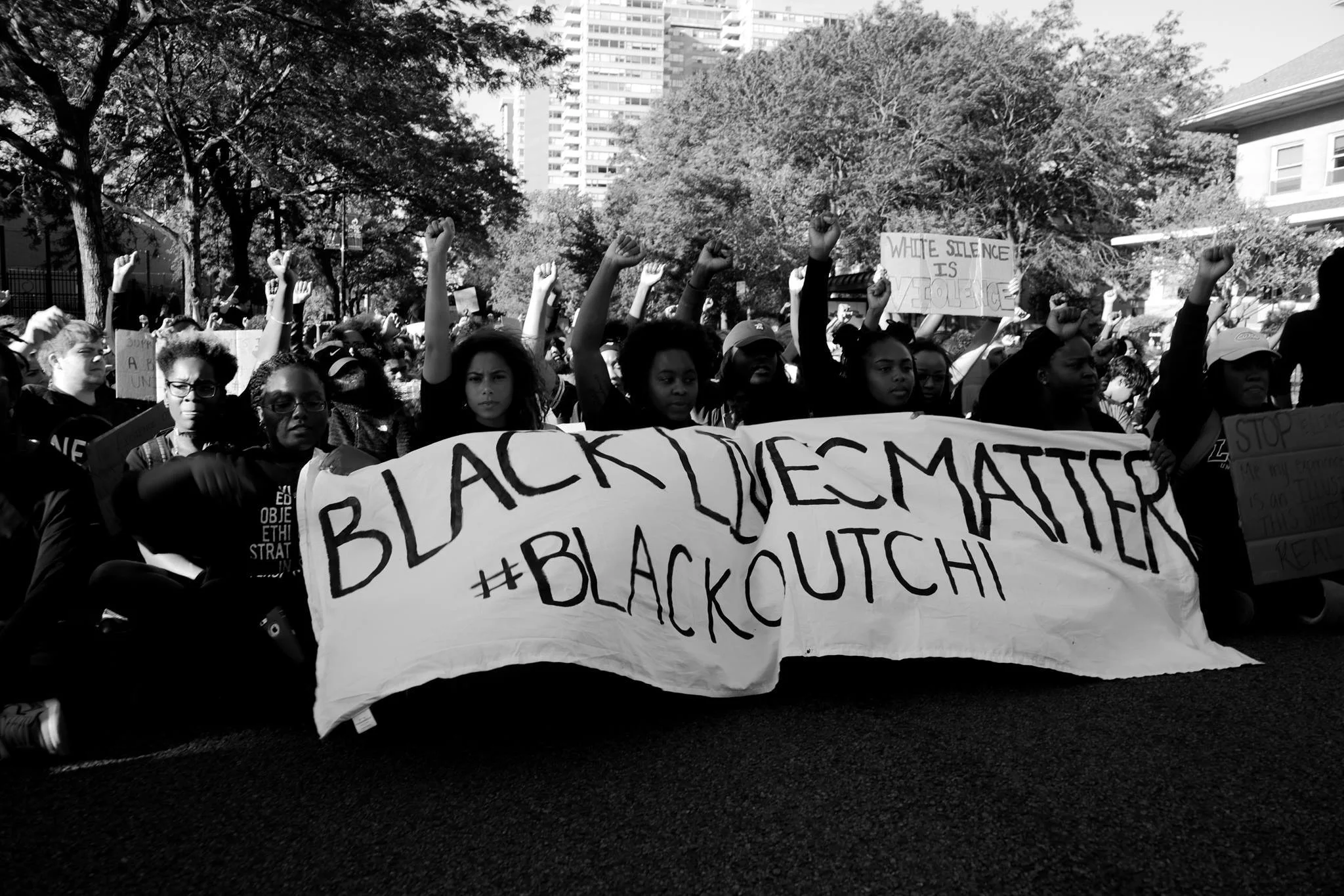  LOYOLA'S SECOND BLACK LIVES MATTER DEMONSTRATION IN THE STREETS OF RODGER'S PARK