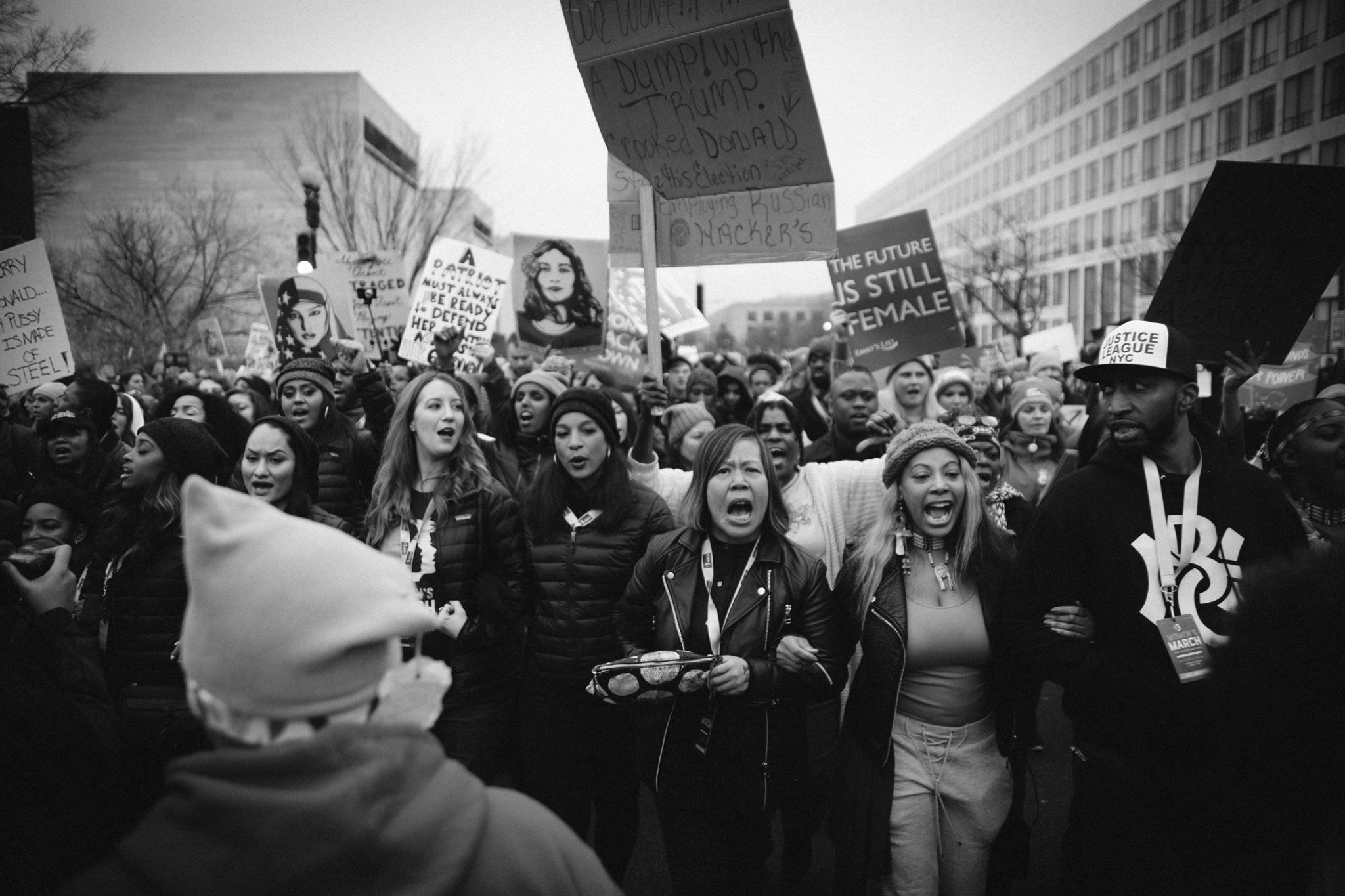 PHOTOS FROM THE HISTORIC WOMXN'S MARCH ON WASHINGTON 2017