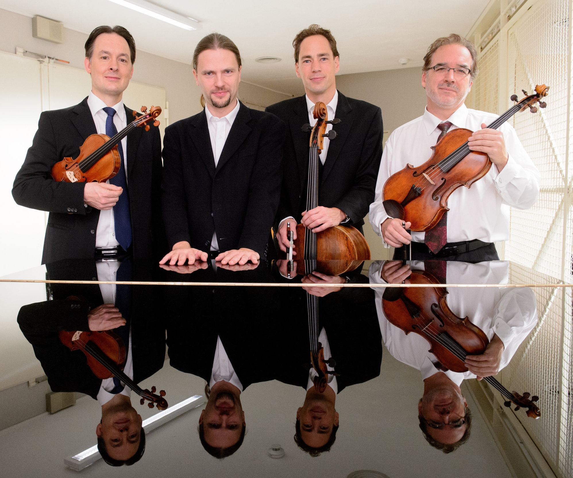 Photo c/o CAMI, Inc. The Elfman Piano Quartet was Recorded at the Berlin Philharmonie Studio (April 2018), Recorded by Christophe Franke, Mixed by Noah Snyder and Christophe Franke.