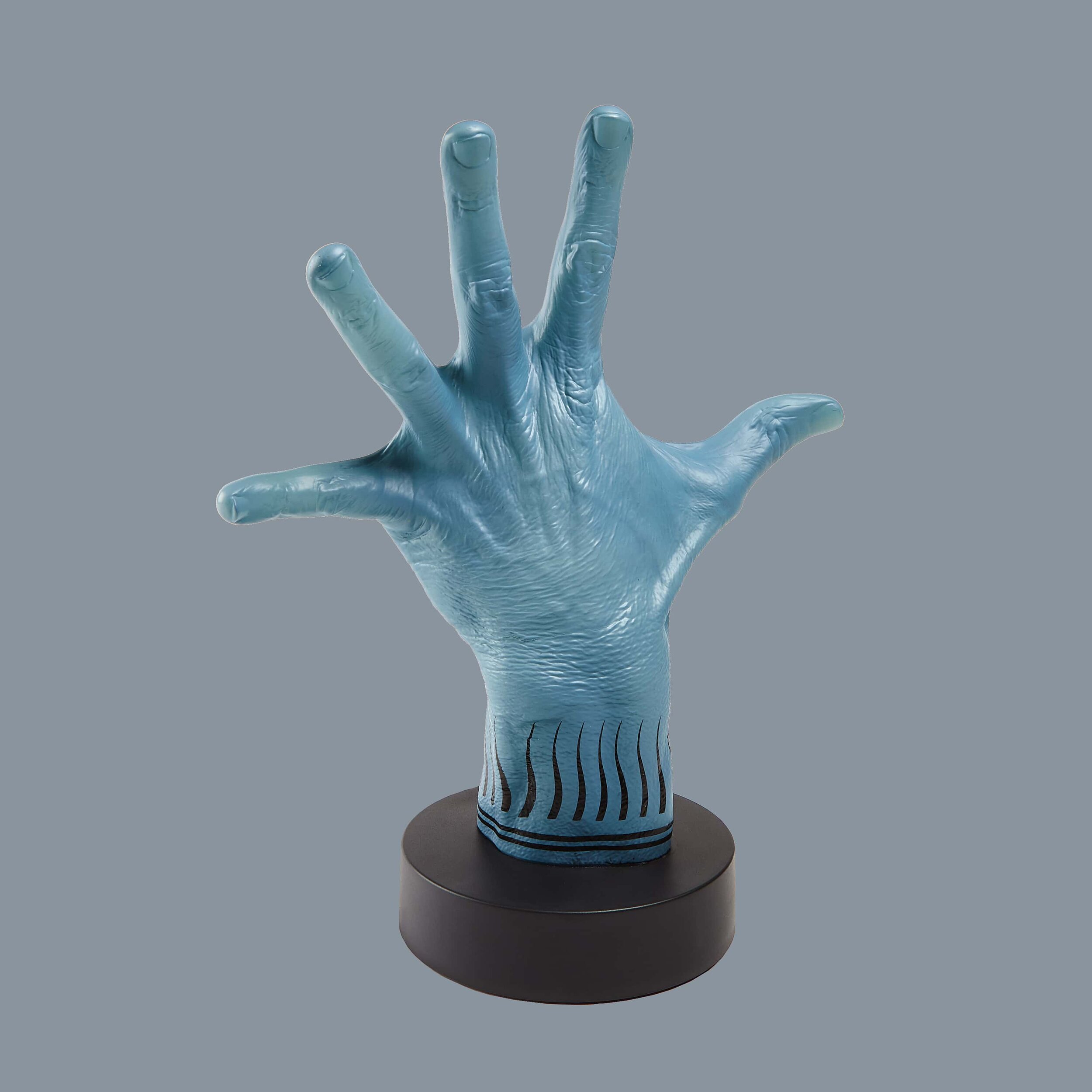 Life-sized light up model of Danny’s hand with hand painted tattoo detail on wrist. (Copy)