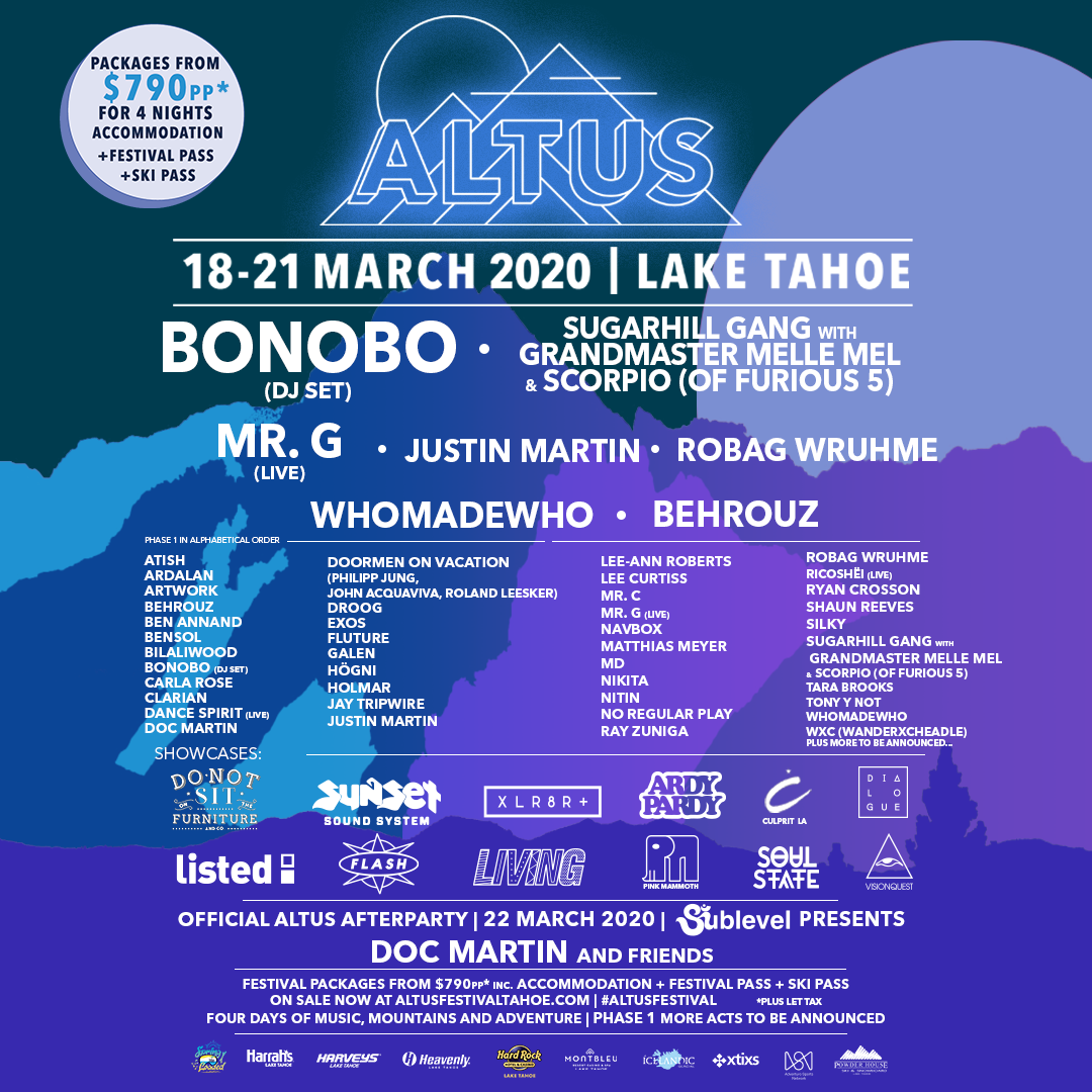 ALTUS FESTIVAL - LAKE TAHOE