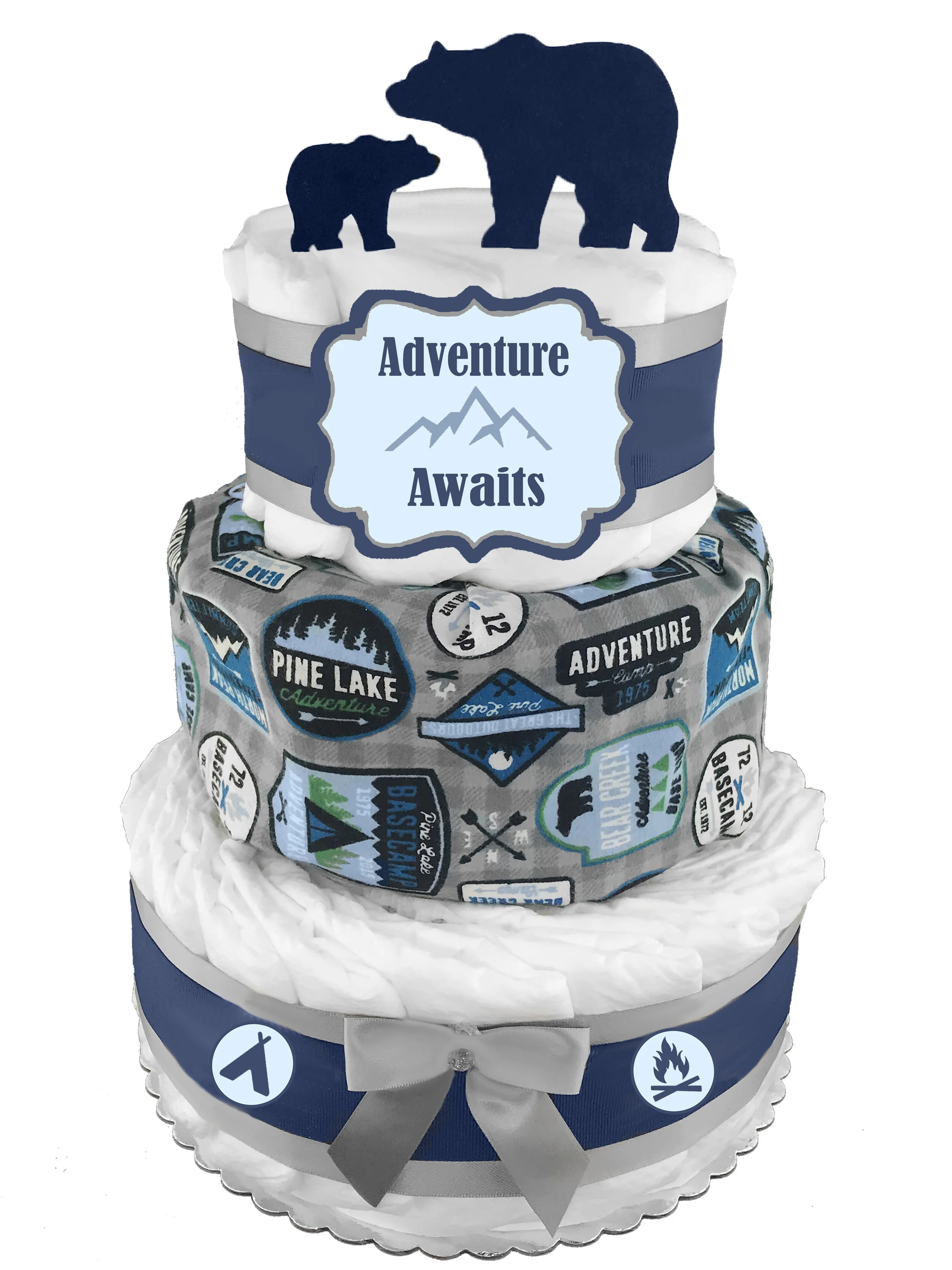 sunshine diaper cakes