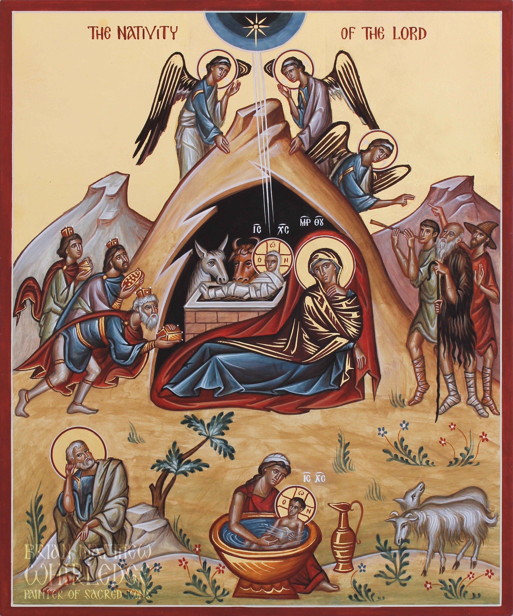 The Nativity Of Our Lord, God And Savior Jesus Christ
.
At that time there went forth a decree from Caesar Augustus that all the people of the Roman Empire should be taxed. In accordance with this decree, everyone had to go to his own town and be reg