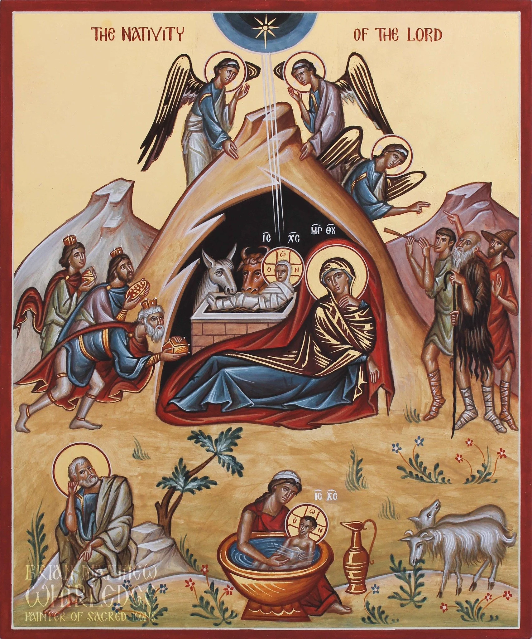 The Nativity Of Our Lord, God And Savior Jesus Christ
.
At that time there went forth a decree from Caesar Augustus that all the people of the Roman Empire should be taxed. In accordance with this decree, everyone had to go to his own town and be reg