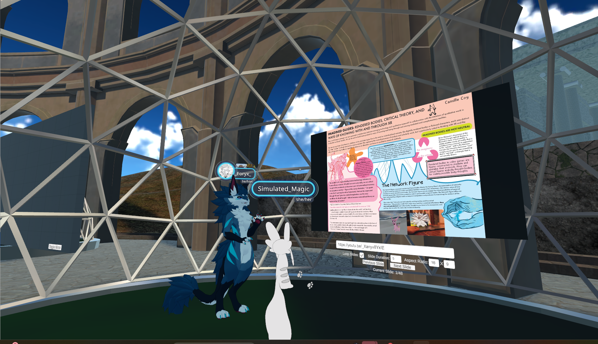 Imagined Guides: MXR 2025 Poster Presentation in VR