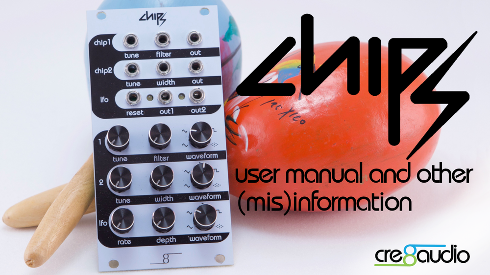 Chipz - Dual VCO & Dual LFO + VCF Eurorack Compatible Sound