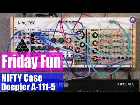 NiftyBUNDLE - Affordable Powered Eurorack Synth Case