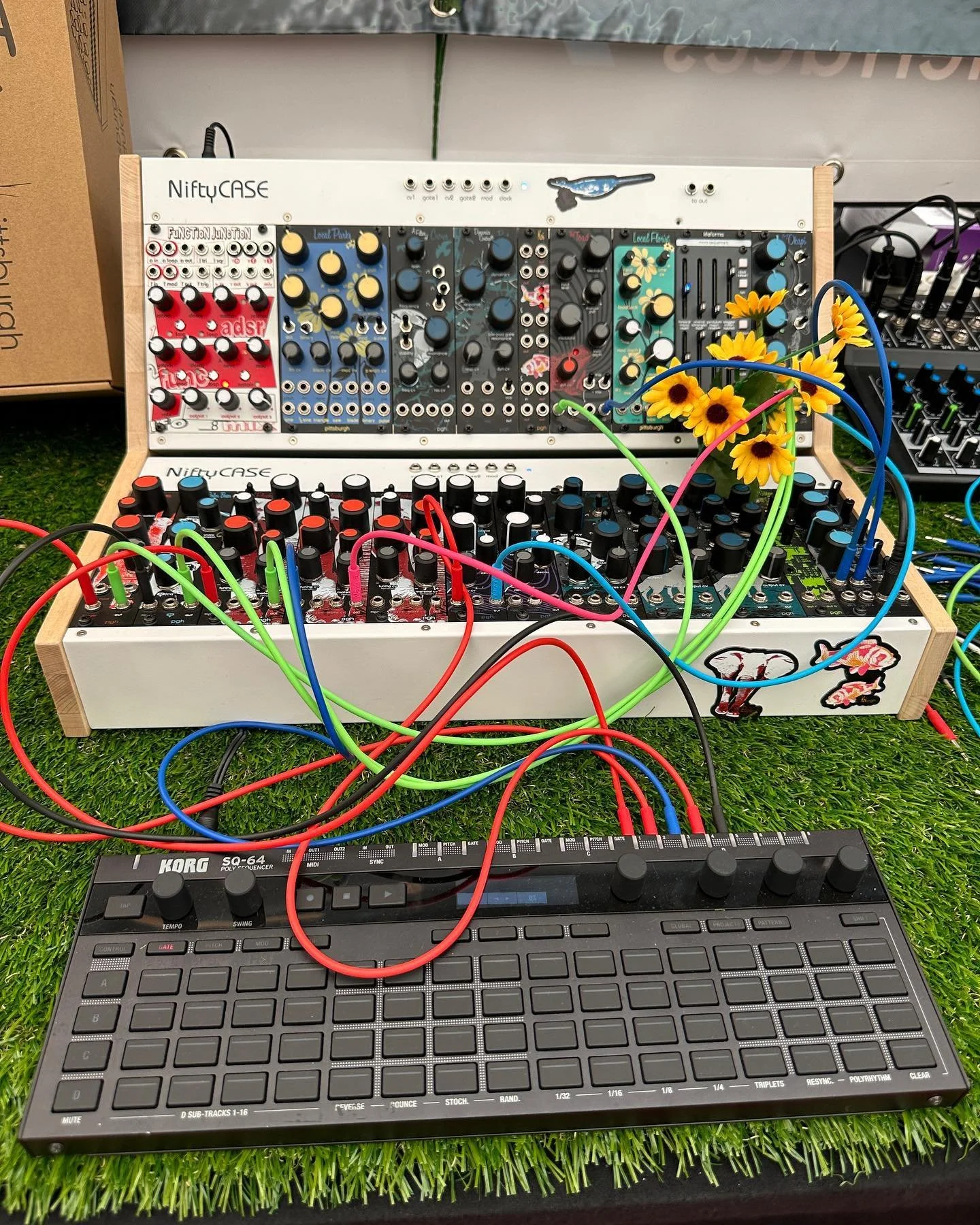 Greetings from @superbooth_berlin If you are there come find us!