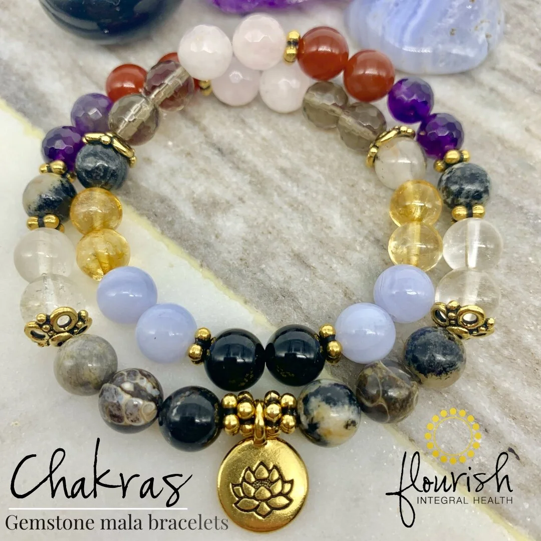Balanced Chakras Mala Bracelet