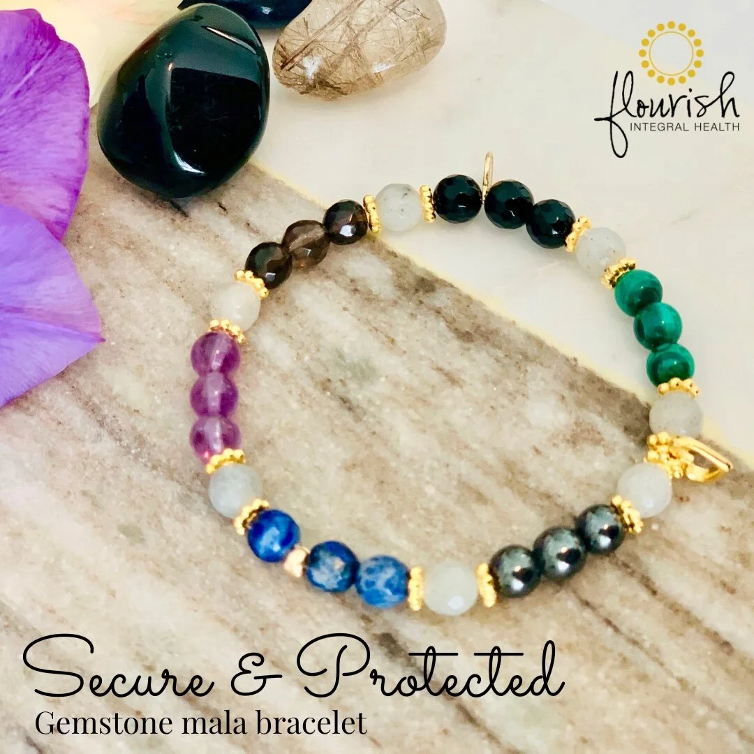 Secure and Protected Dainty Mala Bracelet