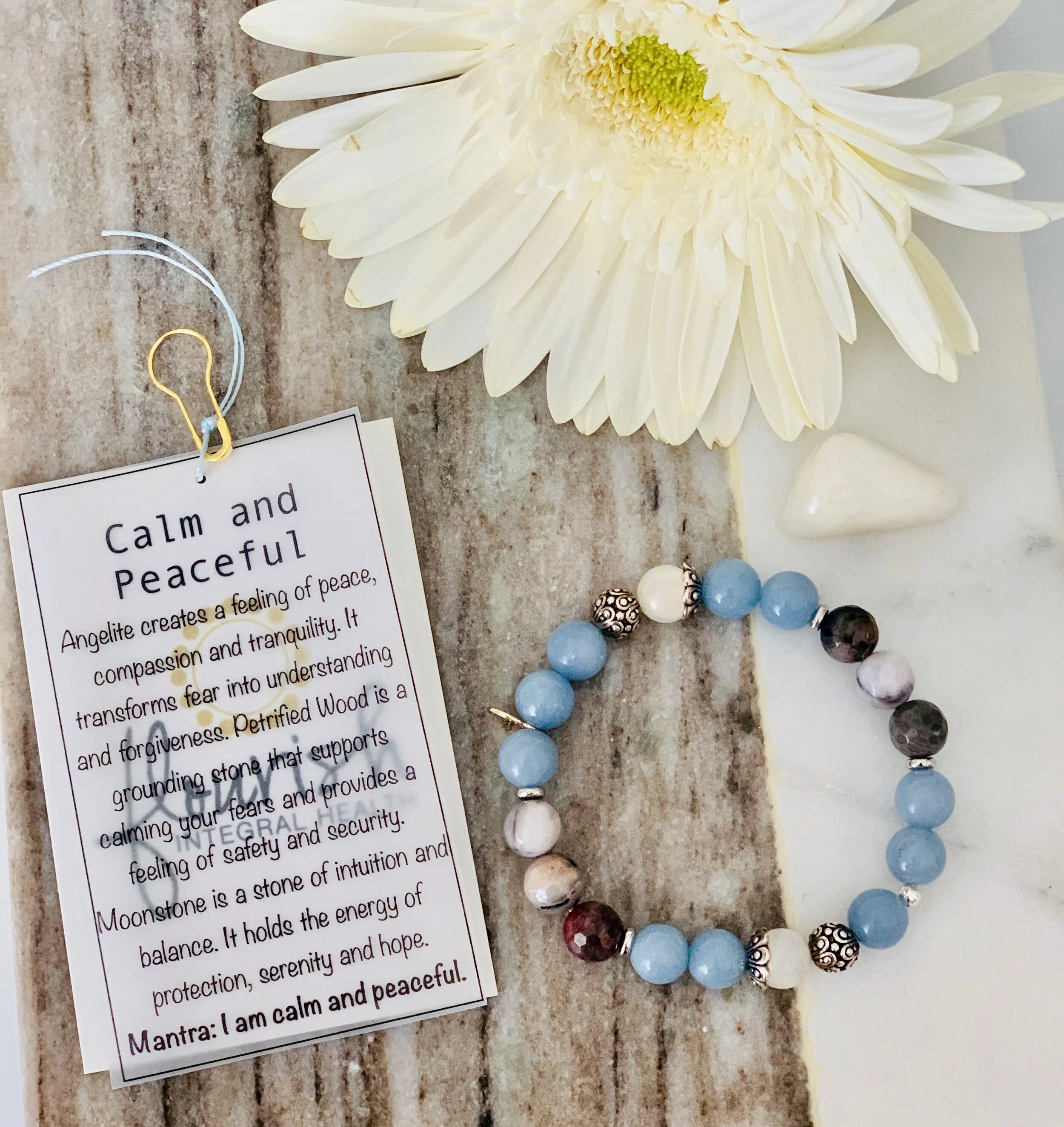 Calm and Peaceful Mala bracelet