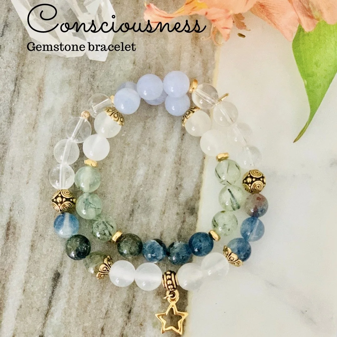 Consciousness Mala Wrap Bracelet