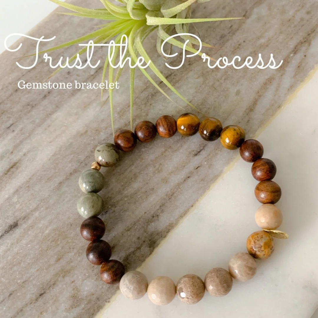Trust the Process Mala Bracelet (II)